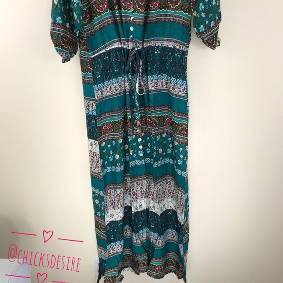 2021 Hot Pick -Boho Long Maxi Floral Dress - Picture 6 of 8